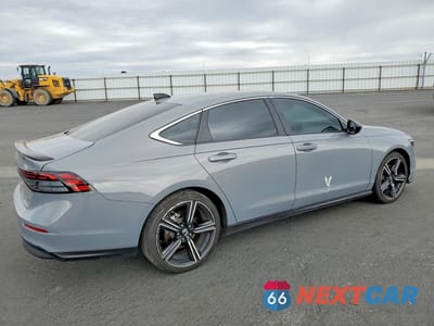 Trzecie zdjęcie samochodu z tyłu: 2025 HONDA ACCORD HYBRID SPORT VIN:1HGCY2F54SA041265 - miniatura