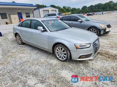 Czwarte zdjęcie samochodu z boku: 2013 AUDI A4 PREMIUM VIN:WAUBFAFL1DA162019 - miniatura