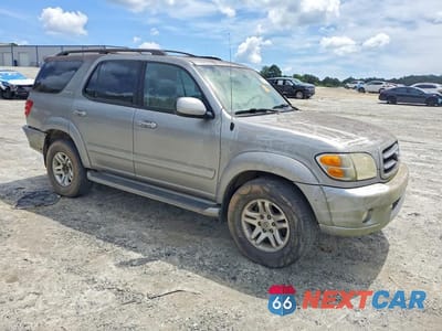 Czwarte zdjęcie samochodu z boku: 2003 TOYOTA SEQUOIA LIMITED VIN:5TDBT48A83S165753 - miniatura
