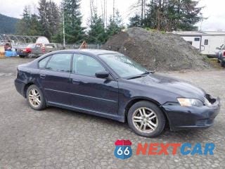 Czwarte zdjęcie samochodu z boku: 2005 SUBARU LEGACY 2.5I VIN:4S3BL616557200912 - miniatura