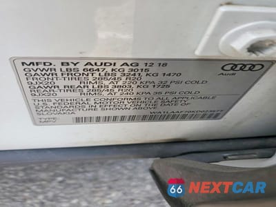 Zdjęcie 13 z 13 samochodu: 2019 AUDI Q7 PREMIUM PLUS VIN:WA1LAAF70KD023577 - miniatura