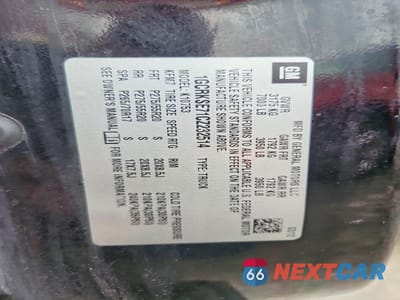 Zdjęcie 12 z 12 samochodu: 2012 CHEVROLET SILVERADO K1500 LT VIN:1GCRKSE71CZ232514 - miniatura