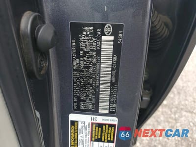 Zdjęcie 12 z 12 samochodu: 2009 TOYOTA CAMRY HYBRID VIN:4T1BB46K29U089297 - miniatura