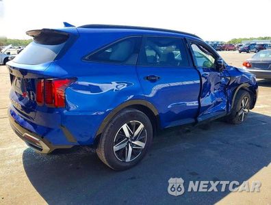 Trzecie zdjęcie samochodu z tyłu: 2021 KIA SORENTO S VIN:5XYRL4LC2MG040589 - miniatura