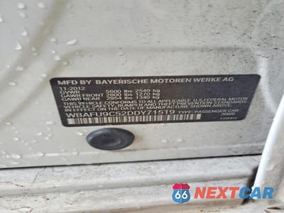 Zdjęcie 12 z 12 samochodu: 2013 BMW 550 XI VIN:WBAFU9C52DDY71519 - miniatura