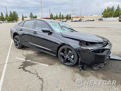 Czwarte zdjęcie samochodu z boku: 2024 HONDA ACCORD HYBRID SPORT-L VIN:1HGCY2F73RA053371 - miniatura