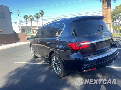 Trzecie zdjęcie samochodu z tyłu: 2019 INFINITI QX80 LUXE VIN:JN8AZ2NF8K9685855 - miniatura