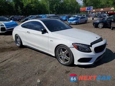 Czwarte zdjęcie samochodu z boku: 2018 MERCEDES-BENZ C 43 4MATIC AMG VIN:WDDWJ6EB4JF625851 - miniatura