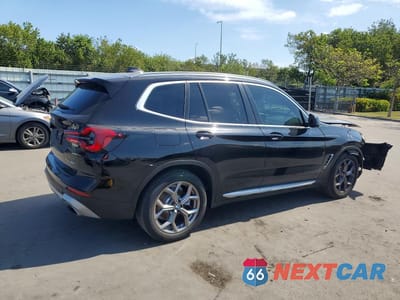 Trzecie zdjęcie samochodu z tyłu: 2023 BMW X3 SDRIVE30I VIN:WBX47DP08PN192097 - miniatura
