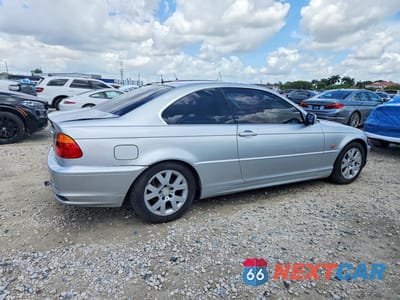 Trzecie zdjęcie samochodu z tyłu: 2000 BMW 323 CI VIN:WBABM3344YJN82104 - miniatura
