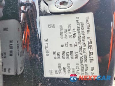 Zdjęcie 14 z 14 samochodu: 2022 TESLA MODEL 3 VIN:5YJ3E1EB9NF202472 - miniatura