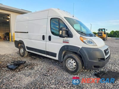 Czwarte zdjęcie samochodu z boku: 2019 RAM PROMASTER 2500 2500 HIGH VIN:3C6TRVCG4KE539909 - miniatura