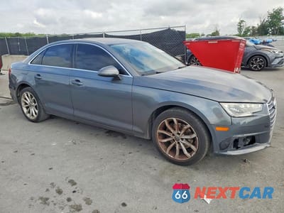 Czwarte zdjęcie samochodu z boku: 2019 AUDI A4 PREMIUM VIN:WAUGMAF48KA015861 - miniatura