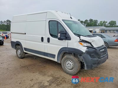 Czwarte zdjęcie samochodu z boku: 2024 RAM PROMASTER 1500 DELIVERY VAN VIN:3C6LRVBG8RE154476 - miniatura
