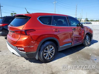 Trzecie zdjęcie samochodu z tyłu: 2019 HYUNDAI SANTA FE SE VIN:5NMS23AD8KH104664 - miniatura