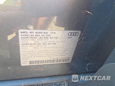 Zdjęcie 10 z 10 samochodu: 2016 AUDI Q3 PREMIUM PLUS VIN:WA1EFCFS6GR013415 - miniatura