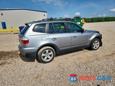 Trzecie zdjęcie samochodu z tyłu: 2008 BMW X3 3.0SI VIN:WBXPC934X8WJ15662 - miniatura