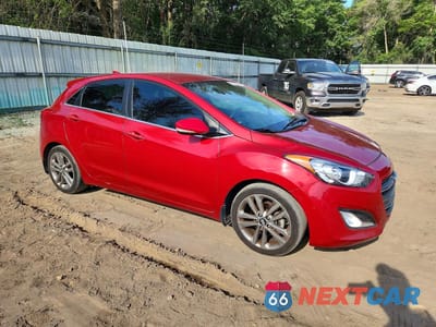 Czwarte zdjęcie samochodu z boku: 2016 HYUNDAI ELANTRA GT BASE VIN:KMHD35LH8GU322004 - miniatura