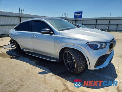 Czwarte zdjęcie samochodu z boku: 2022 MERCEDES-BENZ GLE COUPE AMG 53 4MATIC VIN:4JGFD6BB1NA626413 - miniatura