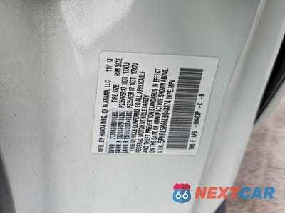 Zdjęcie 13 z 13 samochodu: 2014 HONDA ODYSSEY EXL VIN:5FNRL5H66EB048874 - miniatura