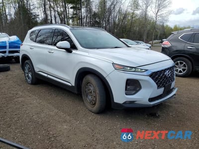 Czwarte zdjęcie samochodu z boku: 2019 HYUNDAI SANTA FE SEL VIN:5NMS3CAA8KH099467 - miniatura