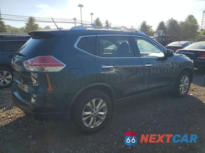 Trzecie zdjęcie samochodu z tyłu: 2015 NISSAN ROGUE SV VIN:KNMAT2MT5FP548667 - miniatura