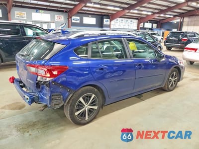 Trzecie zdjęcie samochodu z tyłu: 2022 SUBARU IMPREZA PREMIUM VIN:4S3GTAV60N3721191 - miniatura