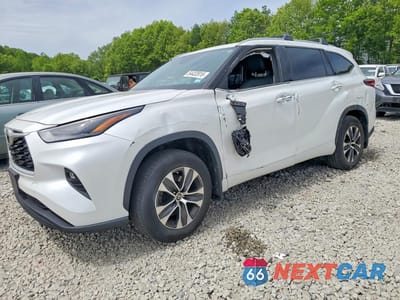 2022 TOYOTA HIGHLANDER XLE 5TDGZRBH2NS204427 - główne zdjęcie licytacji z USA - miniatura