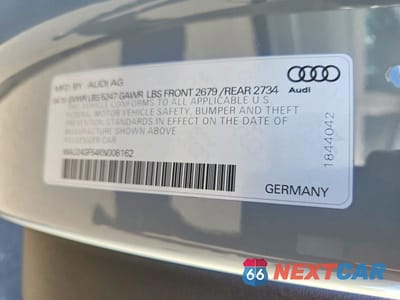 Zdjęcie 12 z 12 samochodu: 2019 AUDI S5 PRESTIGE VIN:WAU24GF54KN008162 - miniatura