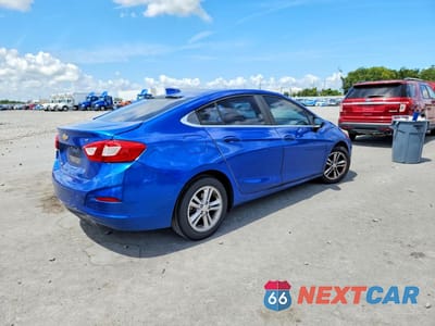 Trzecie zdjęcie samochodu z tyłu: 2016 CHEVROLET CRUZE LT VIN:1G1BE5SM5G7246639 - miniatura