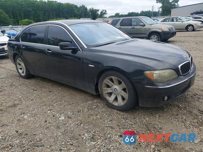 Czwarte zdjęcie samochodu z boku: 2007 BMW 750 VIN:WBAHN83517DT65944 - miniatura