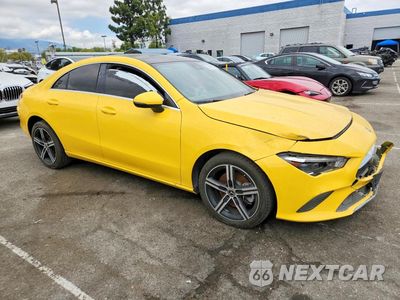 Czwarte zdjęcie samochodu z boku: 2020 MERCEDES-BENZ CLA 250 VIN:WDD5J4GB4LN064959 - miniatura