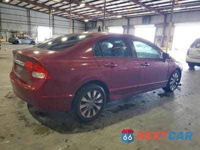 Trzecie zdjęcie samochodu z tyłu: 2009 HONDA CIVIC EX VIN:19XFA16849E027782 - miniatura