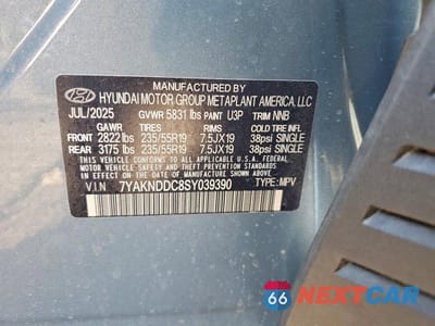 Zdjęcie 13 z 13 samochodu: 2025 HYUNDAI IONIQ 5 SEL VIN:7YAKNDDC8SY039390 - miniatura