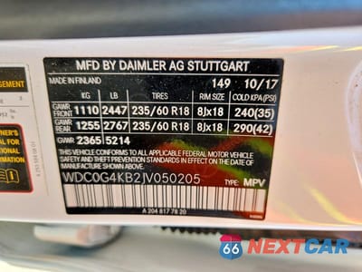 Zdjęcie 13 z 13 samochodu: 2018 MERCEDES-BENZ GLC 300 4MATIC VIN:WDC0G4KB2JV050205 - miniatura