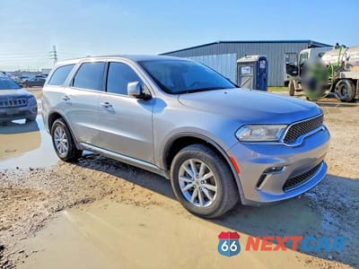 Czwarte zdjęcie samochodu z boku: 2021 DODGE DURANGO SXT VIN:1C4RDJAG1MC627078 - miniatura