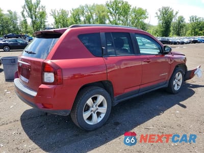 Trzecie zdjęcie samochodu z tyłu: 2014 JEEP COMPASS SPORT VIN:1C4NJDBB2ED809461 - miniatura