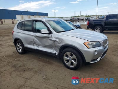 Czwarte zdjęcie samochodu z boku: 2011 BMW X3 XDRIVE28I VIN:5UXWX5C57BL715125 - miniatura