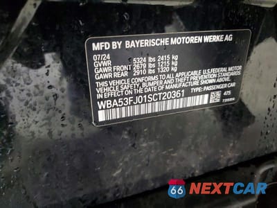Zdjęcie 12 z 12 samochodu: 2025 BMW 530 XI VIN:WBA53FJ01SCT20361 - miniatura