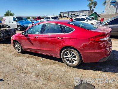 Drugie zdjęcie samochodu z przodu: 2020 FORD FUSION SE VIN:3FA6P0HD0LR112191 - miniatura