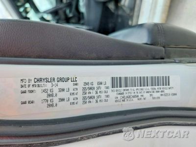 Zdjęcie 13 z 13 samochodu: 2014 DODGE DURANGO SXT VIN:1C4RDJAG8EC468500 - miniatura