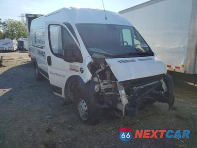 Czwarte zdjęcie samochodu z boku: 2021 RAM PROMASTER - DELIVERY VAN VIN:3C6LRVDG8ME533077 - miniatura