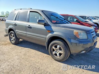 Czwarte zdjęcie samochodu z boku: 2007 HONDA PILOT EX VIN:5FNYF18467B016276 - miniatura