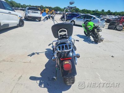 Czwarte zdjęcie samochodu z boku: 2011 HARLEY-DAVIDSON FLSTF VIN:1HD1BX510BB021381 - miniatura