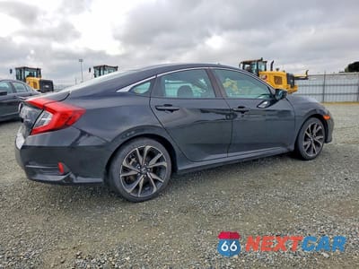 Trzecie zdjęcie samochodu z tyłu: 2021 HONDA CIVIC SPORT VIN:19XFC2F88ME203211 - miniatura