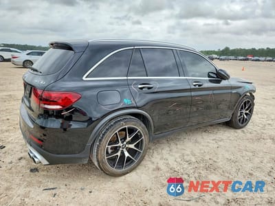Trzecie zdjęcie samochodu z tyłu: 2021 MERCEDES-BENZ GLC 43 4MATIC AMG VIN:W1N0G6EB4MF935171 - miniatura