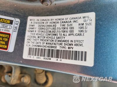 Zdjęcie 13 z 13 samochodu: 2014 HONDA CRV VIN:2HKRM4H34EH658450 - miniatura