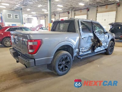 Trzecie zdjęcie samochodu z tyłu: 2023 FORD F150 SUPERCREW VIN:1FTFW1E8XPFA27341 - miniatura