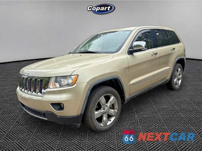 Drugie zdjęcie samochodu z przodu: 2011 JEEP GRAND CHEROKEE OVERLAND VIN:1J4RR6GT8BC605637 - miniatura