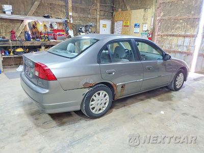Trzecie zdjęcie samochodu z tyłu: 2005 HONDA CIVIC LX VIN:2HGES16625H522344 - miniatura